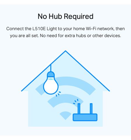 Smart λάμπα TP-LINK LED TAPO-L510E WIFI  8.7W