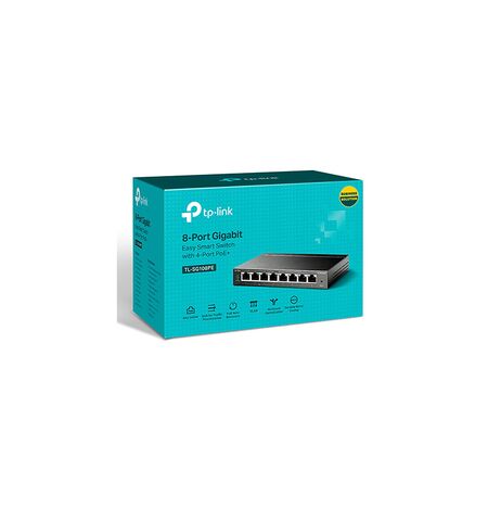 Switch TP-LINK TL-SG108PE V5 8-PORT gigabit easy smart with 4-port POE+
