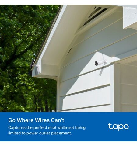 Εξωτερική Κάμερα Ασφαλείας TP-Link Tapo C425KIT V1.2 Wi-Fi 2K με Ηλιακό Πάνελ