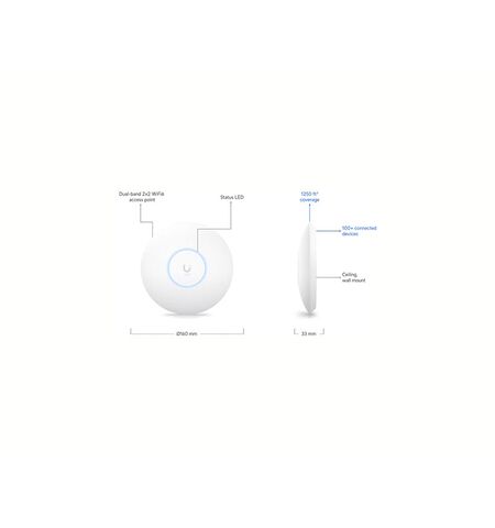 Access point UBIQUITI U6-PLUS U6+