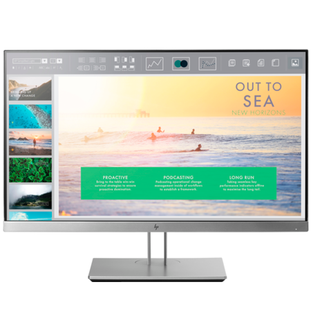 Οθόνη HP E233 BL-SL  23'' LED IPS ασημί