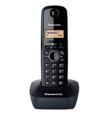 Ασύρματο τηλέφωνο PANASONIC KX-TG1611 black