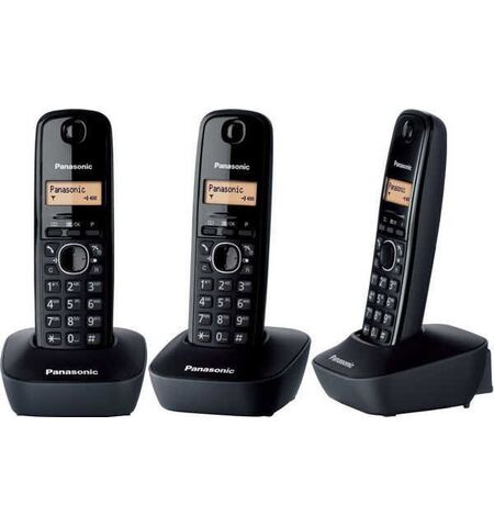 Ασύρματο τηλέφωνο PANASONIC KX-TG1611 black
