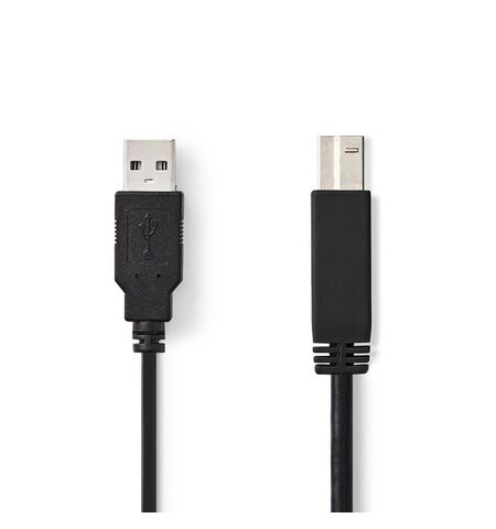 Καλώδιο NEDIS USB 2.0 A αρσενικό σε USB B αρσενικό  5Μ
