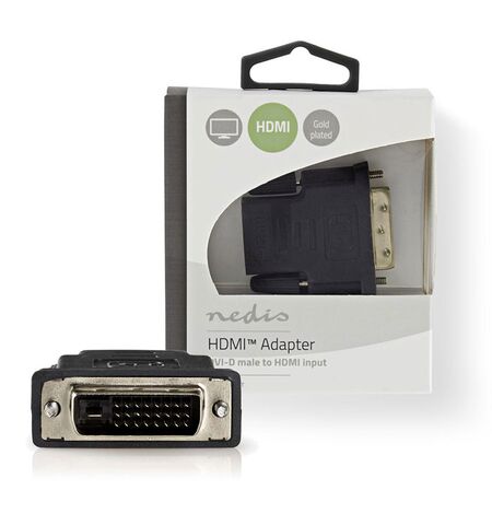 Αντάπτορας  NEDIS DVI-D 24+1P αρσενικό σε HDMI θηλυκό