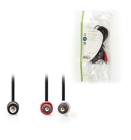 Καλώδιο ήχου NEDIS 3.5MM STEREO  αρσενικό 2X RCA αρσενικό 2M.